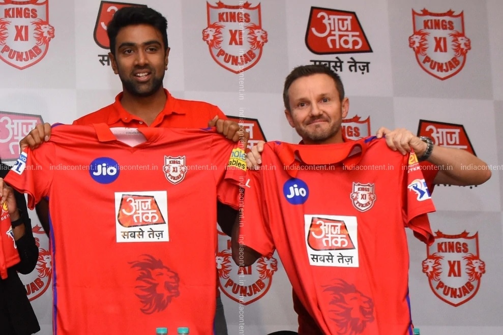 kings xi punjab team jersey 2020