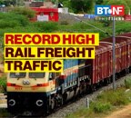 Railway freight traffic increased by 26.6 % in Mar 2021