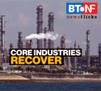 Core industries' output nears year-ago level in September