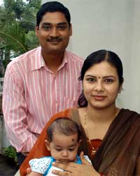 Pranay Kumar Singh with family