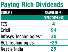 Paying rich dividends