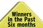 Winners in the past six months