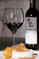 Fratelli's Cabernet Sauvignon paired with Indian cuisine 