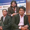 The iKen team: (from L to R) Rajendra M. Sonar, Aditya Goel and Siddharth Goel