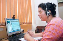 Audio-visual teaching aid: MNCs like Hughes with EduSat programme have benefited 10,000 students Audio-visual teaching aid: MNCs like Hughes with EduSat programme have benefited 10,000 students