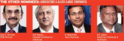 The other nominees: Agriculture & Allied (Large companies)
