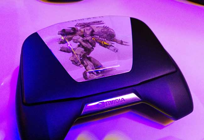 The device is powered by Nvidia's new Tegra 4 processor and sports the Android Jelly Bean operating system