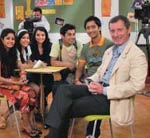 Antoine Villeneuve (right), Senior VP & MD, Walt Disney Television International (India)