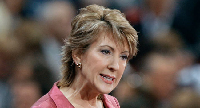 A file photo of Carly Fiorina