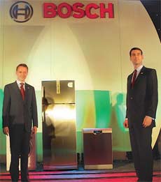 BSH Home Appliances CEO Marc Hantscher (L) & Dirk Dedekind BSH Home Appliances CEO Marc Hantscher (L) & Dirk Dedekind