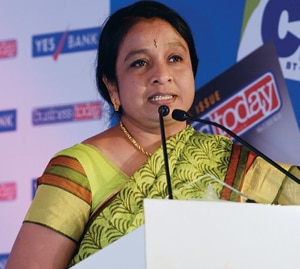 Container Corporation of India's P. Alli Rani Container Corporation of India's P. Alli Rani