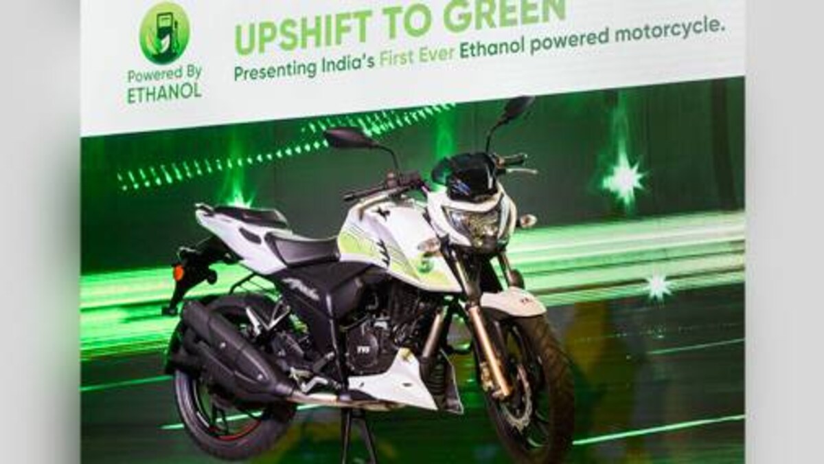Tvs Launches India S First Ethanol Based Motorcycle Apache Rtr 200