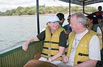 A boat ride on the Kabini