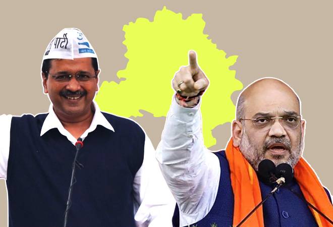 Delhi election result LIVE: AAP leading in 56 seats, BJP in 14, says EC