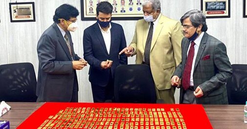 Gold smuggling: 55.61 kg of foreign gold worth Rs 28 crore seized by DRI - Vimarsana News