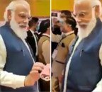 AAP trolls PM Modi for not wearing mask during public appearance - Vimarsana News