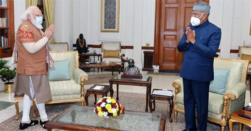 President Kovind, PM Modi greet people on New Year 2021 - Vimarsana News