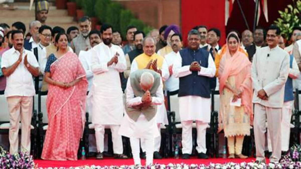 Narendra Modi Swearing In Ceremony Live Updates Modi Takes Oath