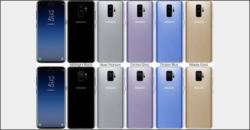 samsung s9  silver