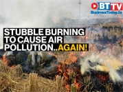 Stubble burning begins in Punjab as most farmers can't afford machines