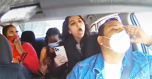 'F*** the masks': Uber passengers cough on, pepper spray driver - Vimarsana News