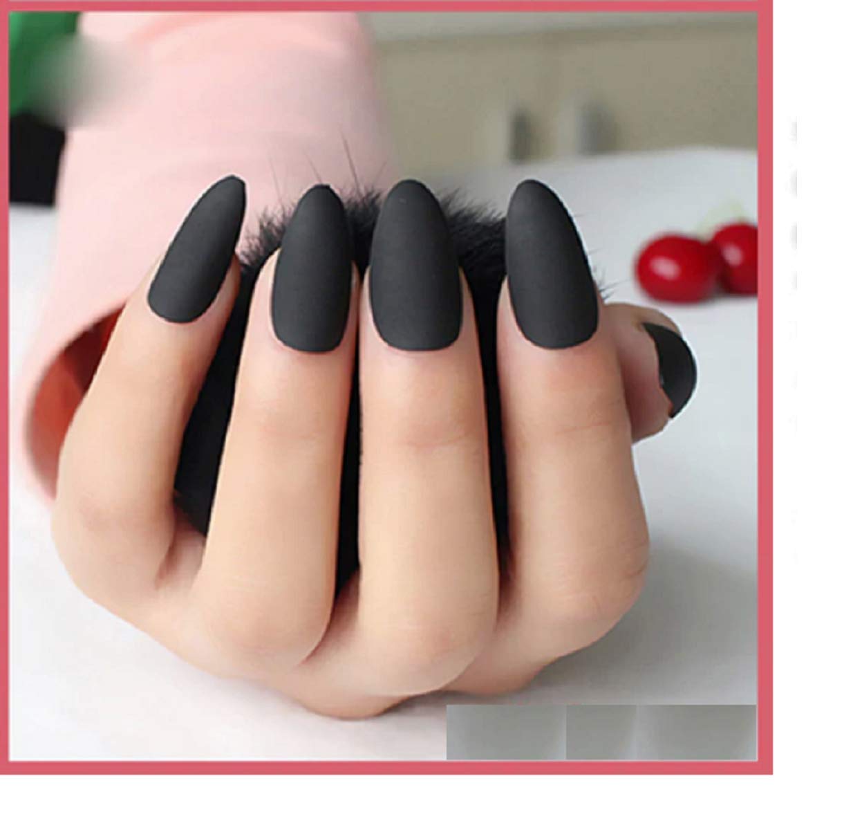 20 Best Press On Nails For 2020 And How To Apply Them Fake nails pure color china deep pink. 20 best press on nails for 2020 and how