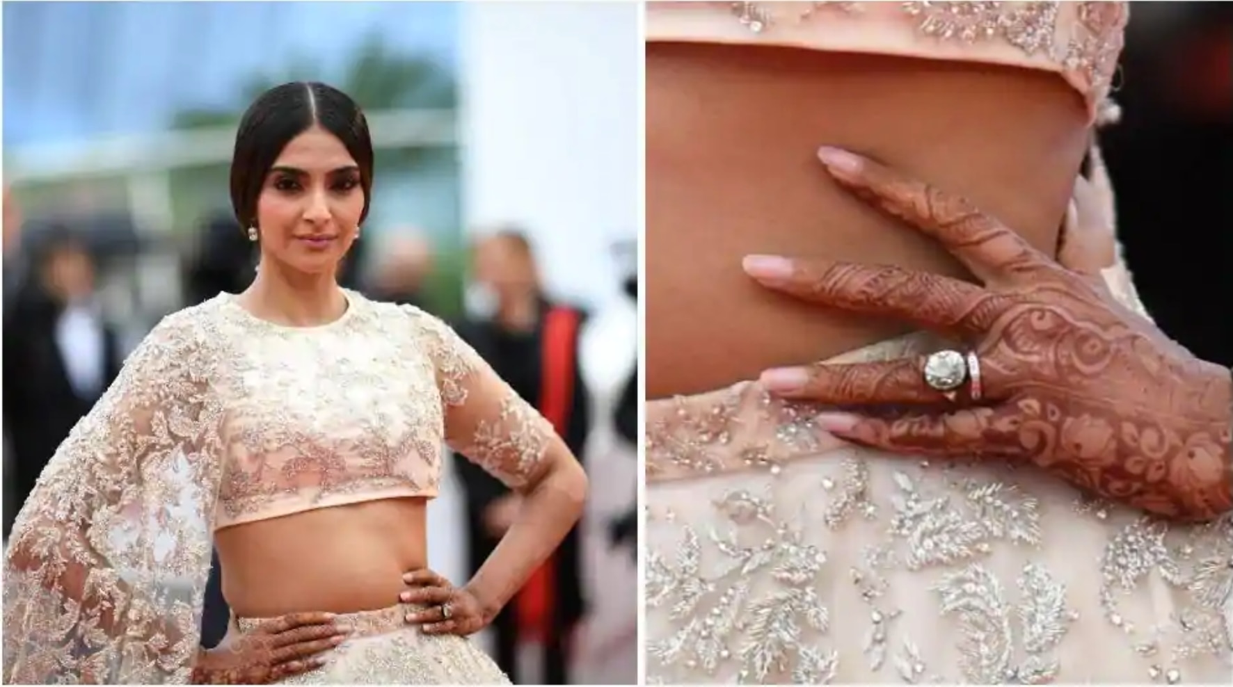 15 Jaw Droppingly Gorgeous Celebrity Engagement Rings She wore a heavy embroidered blouse and paired it with traditional kerala style jewelry. 15 jaw droppingly gorgeous celebrity