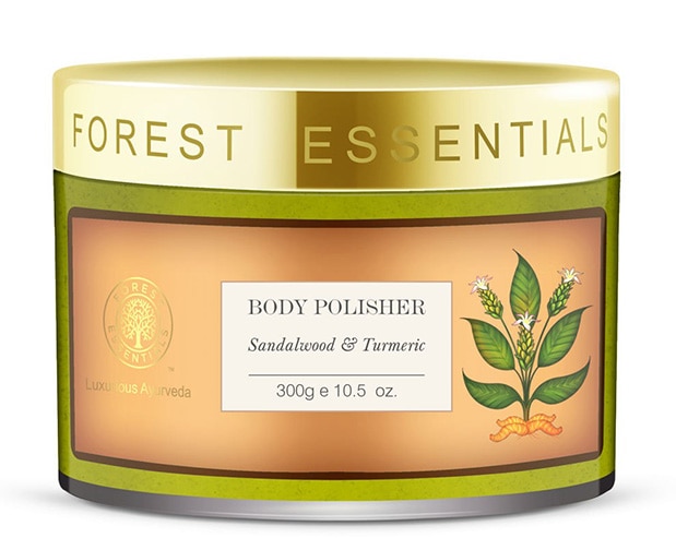 Forest Essentials Body Polisher Sandalwood & Turmeric