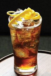 Gin and Tonic Coffee with honey