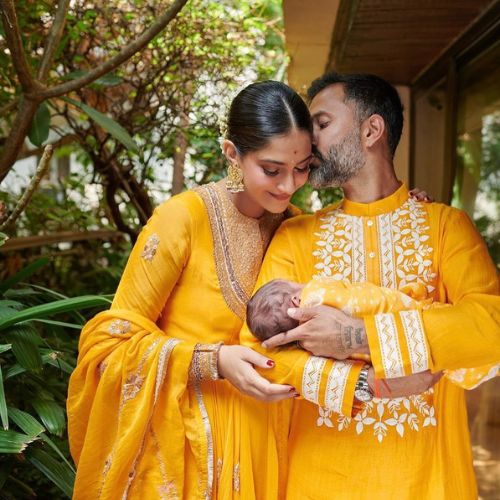 Vayu Kapoor- Sonam Kapoor and Anand Ahuja