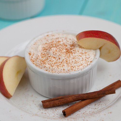 yoghurt and cinnamon