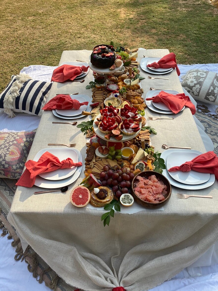 grazing tables