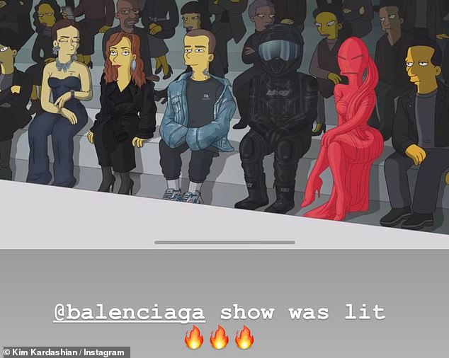 Kim Kardashian Balenciaga 