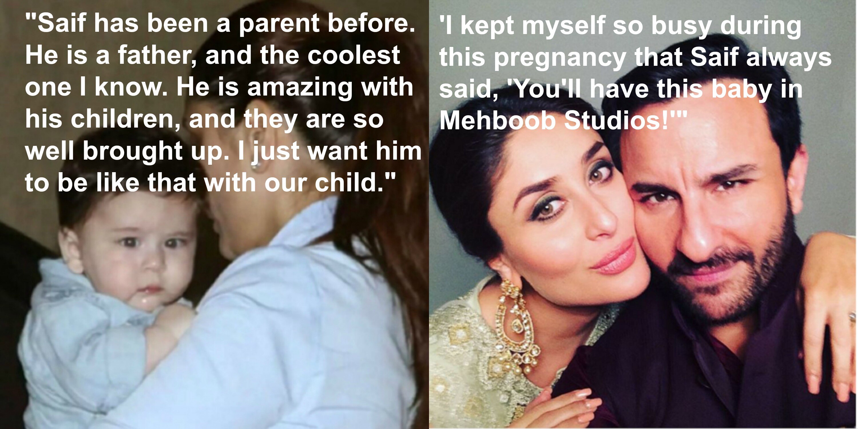 7 Quotes That Prove Kareena And Saif Ali Khan Are The Most Adorable New Parents In Town Celebrity Cosmopolitan India Join facebook to connect with kareena koirala and others you may know. prove kareena and saif ali khan