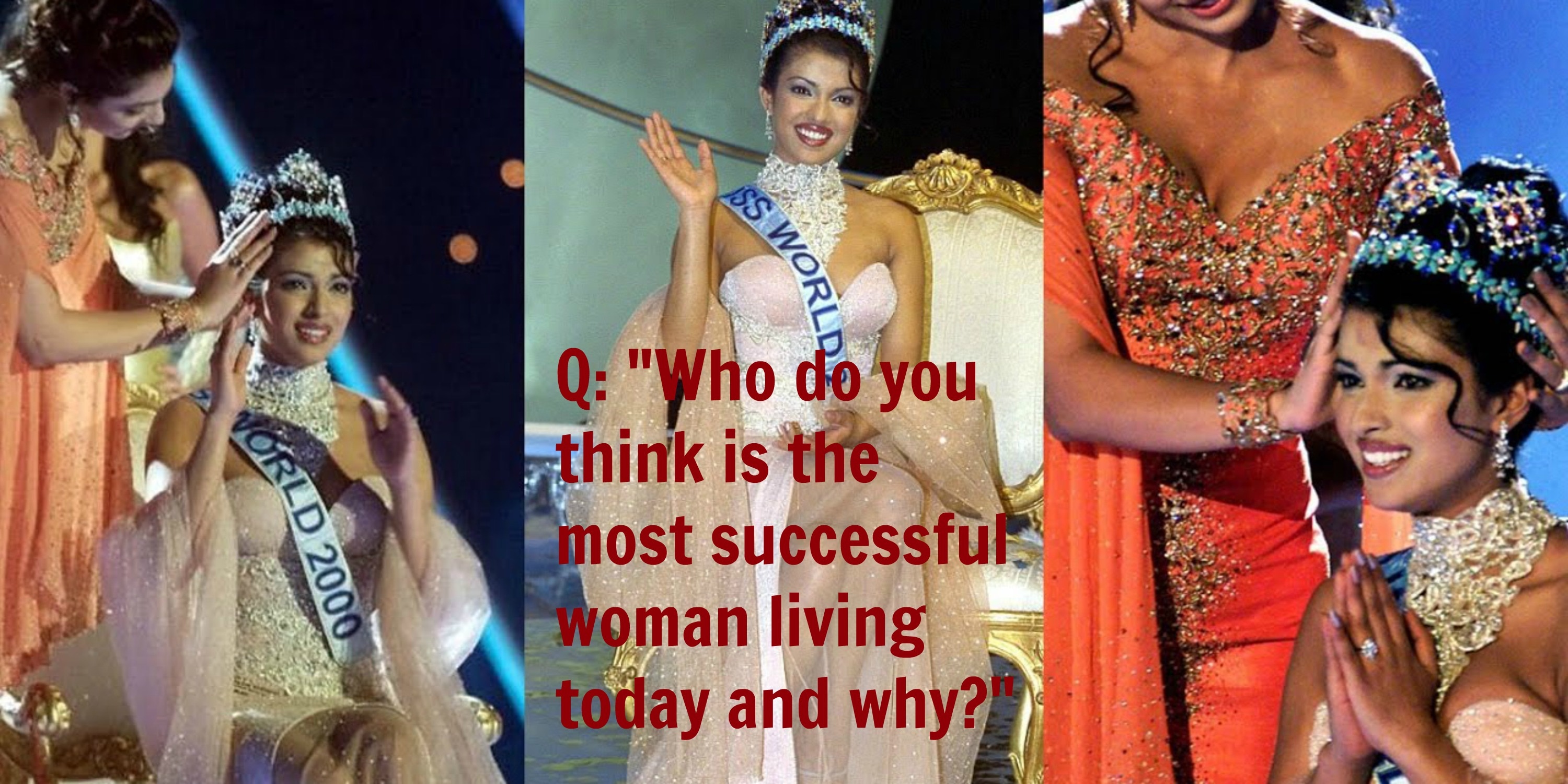Priyanka Chopra Crowned Miss World 2000 - Deepika Padukone Age