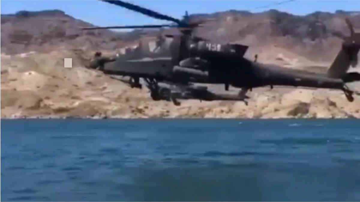 ফ্যাক্ট চেক: প্যাংগং হ্রদের উপর ভারতীয় বায়ুসেনার অ্যাপাচে ওড়ার ভিডিও এটি নয়