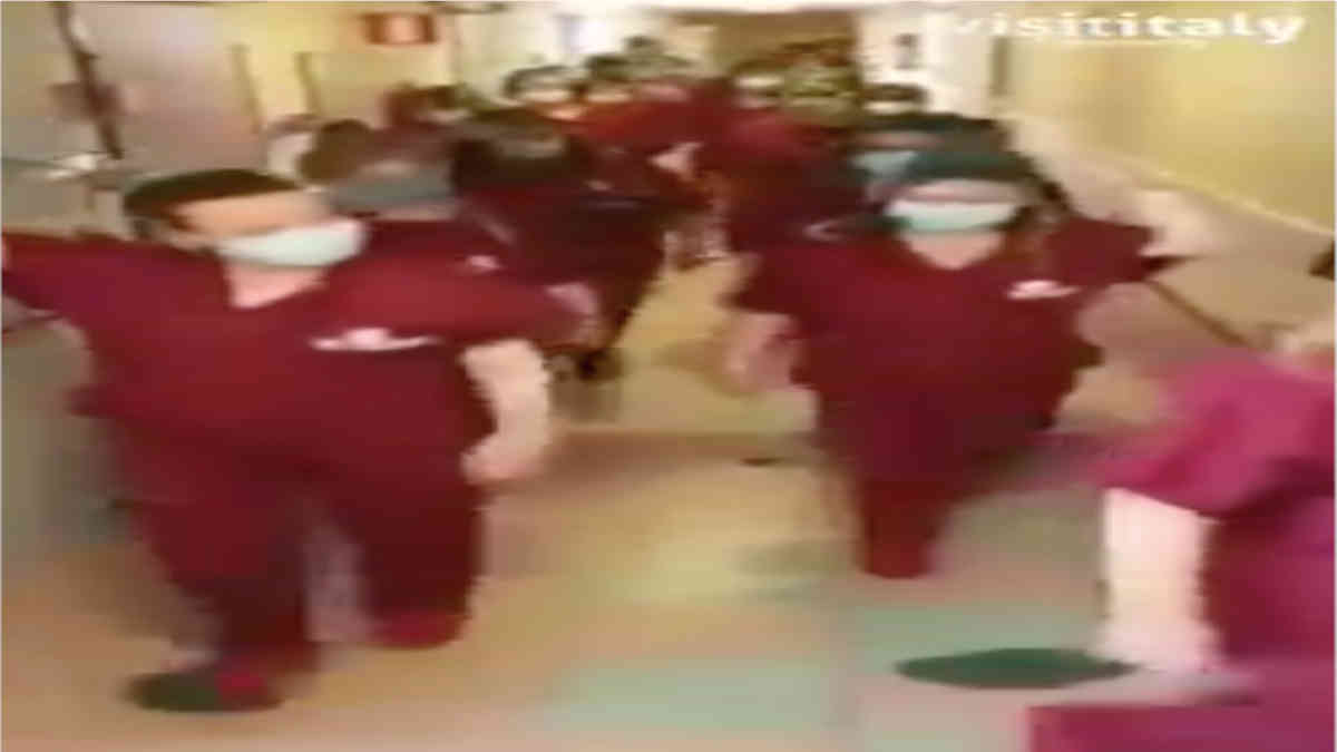 ফ্যাক্ট চেক: স্বাস্থ্যকর্মীদের উদযাপনের এই ভিডিওটি নিউজিল্যান্ডের নয়