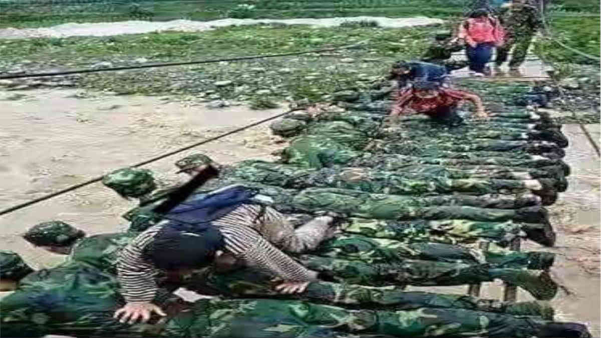 ফ্যাক্ট চেক: না, এই ছবিটি বাংলাদেশ সেনাবাহিনীর বাচ্চাদের সাহায্য করার নয়