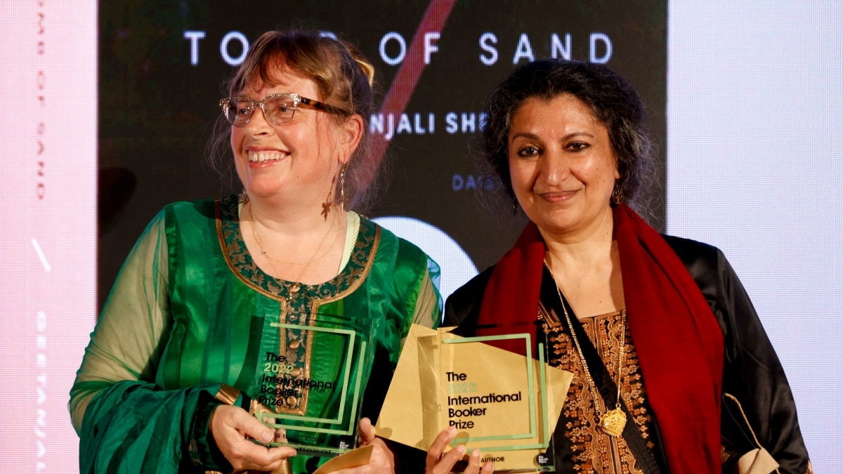 Geetanjali Shree's Tomb of Sand becomes first Hindi novel to win International Booker Prize Geetanjali Shree's Tomb of Sand becomes first Hindi novel to win International Booker Prize