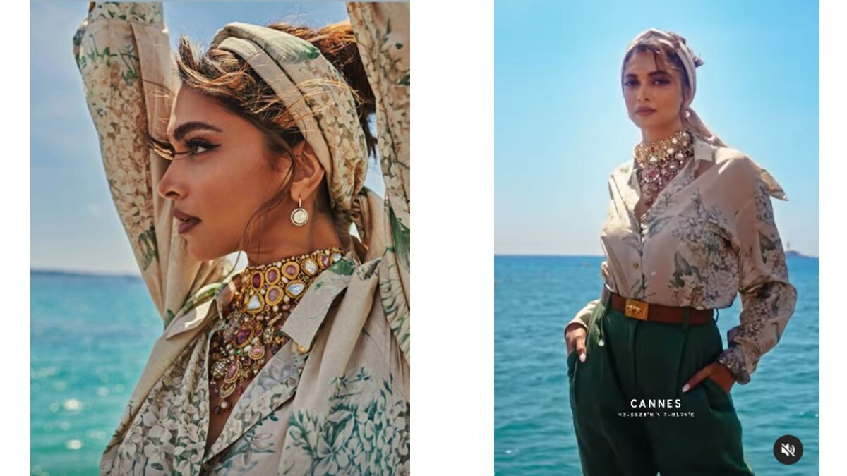 Maharani necklace with Mysore silk shirt and head scarf