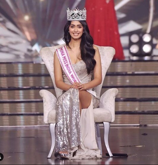 21-year-old Sini Shetty crowned Miss India 2022. Who is she?