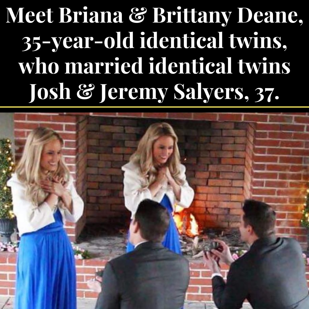 They got married in, Twinsburg, Ohio in August 2018  wearing identical dresses, and even had identical wedding rings for the ceremony.
