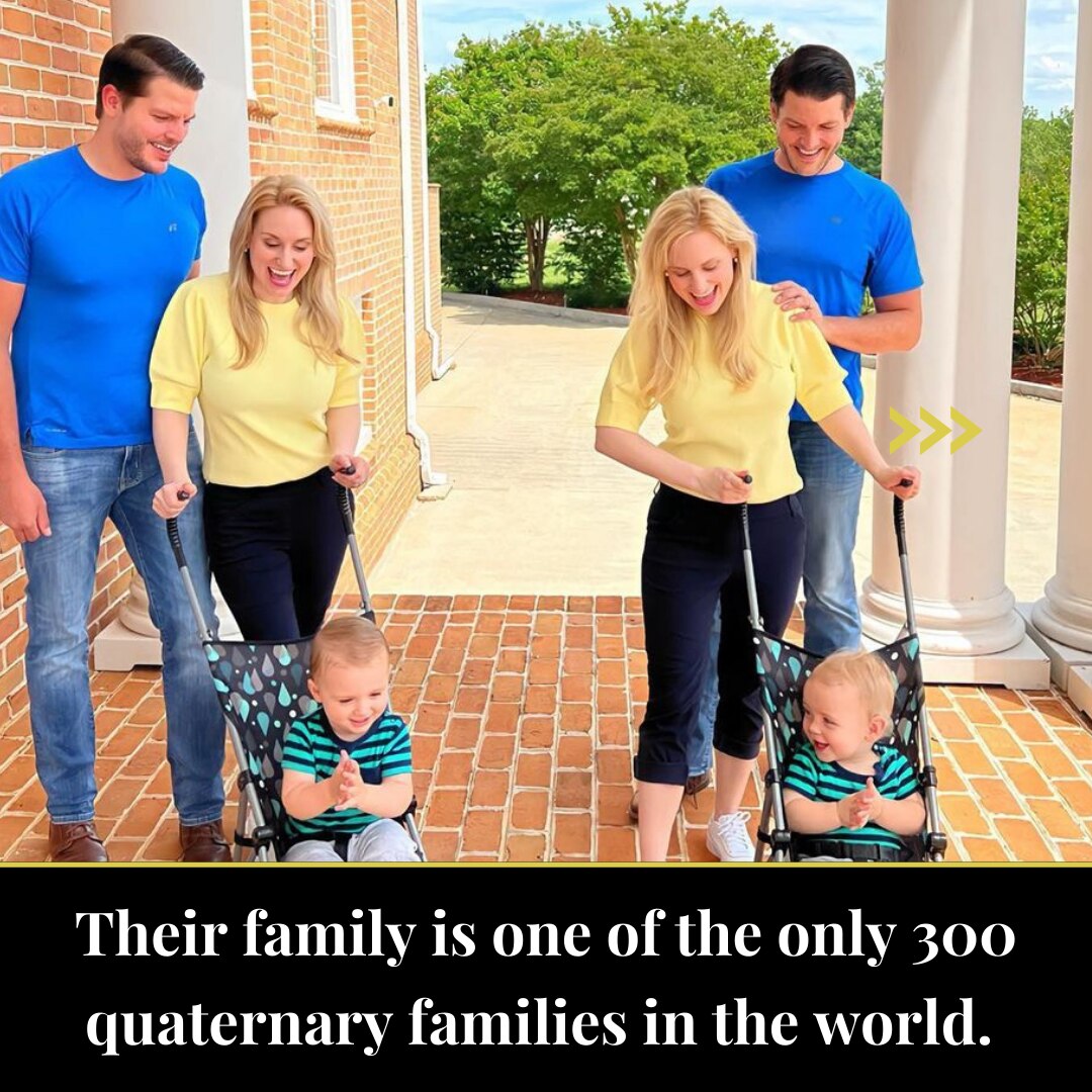 The chance of you having a quaternary twin is 1 in 24666666.6667