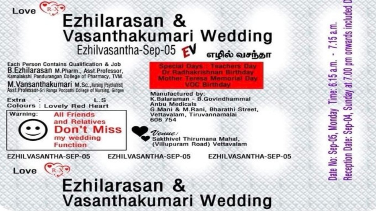 5 wedding invites that went viral for their weird concept