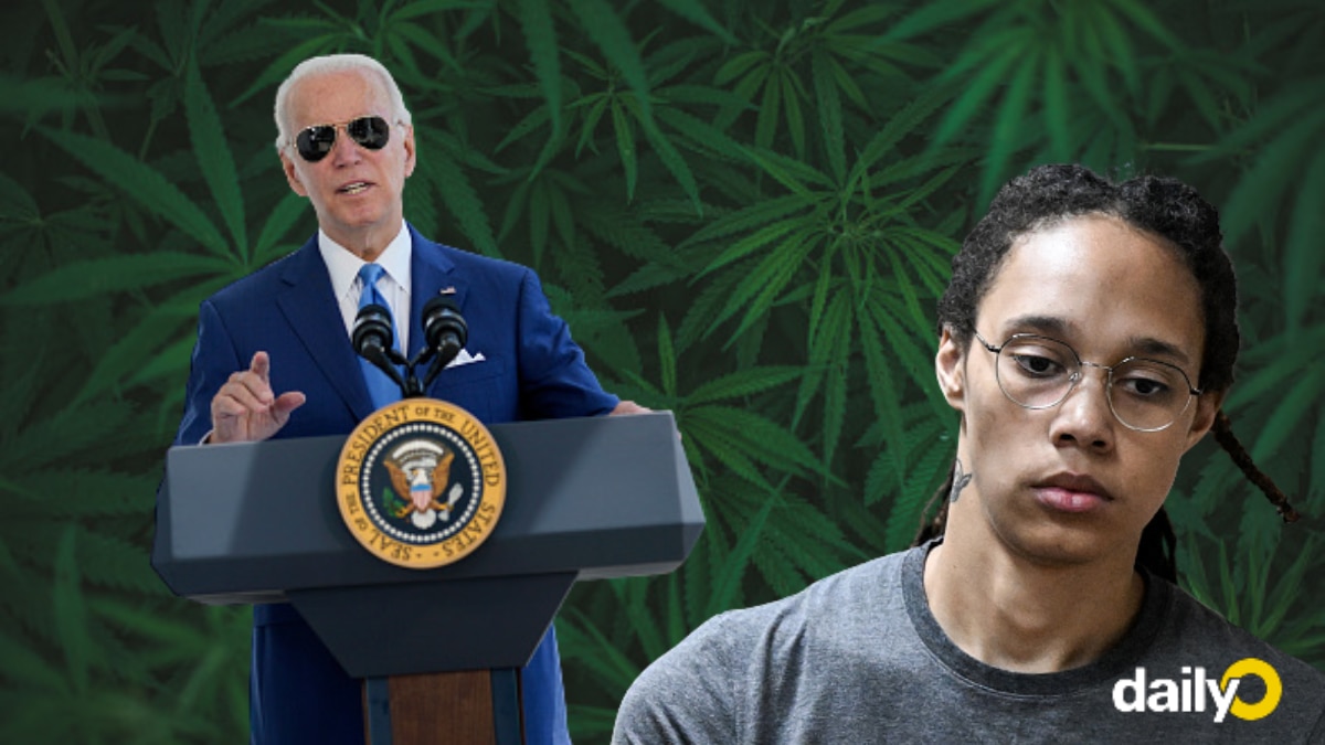 Biden looks at prisoner swap for Brittney Griner, but what about his own stand on cannabis?