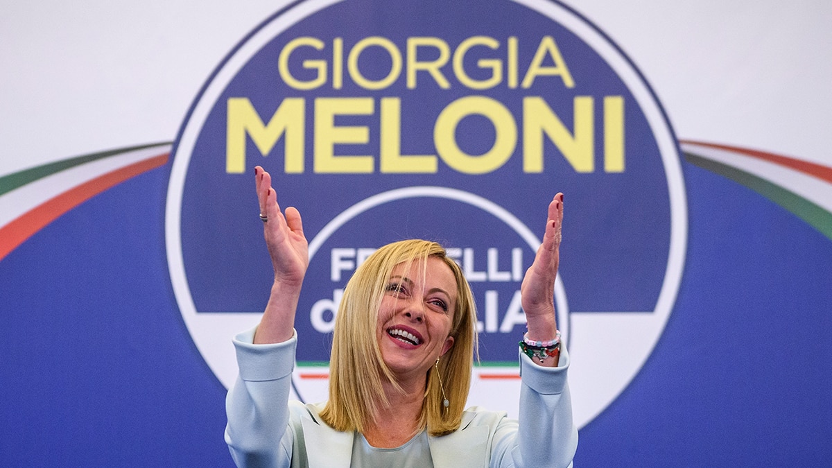 Far-right Giorgia Meloni wins Italy, set to become first woman PM