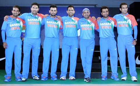 Team india cheap blue jersey