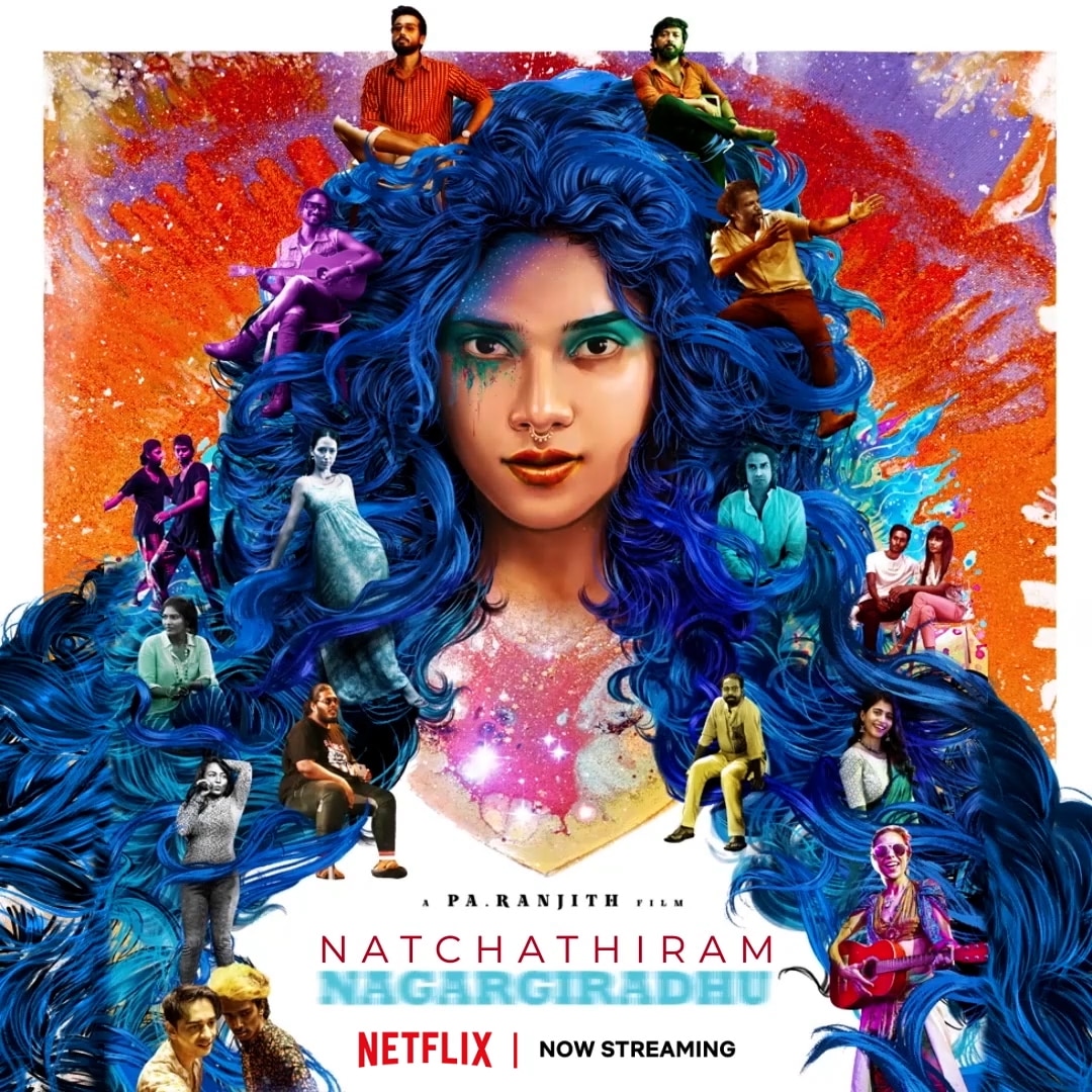 Natchathiram Nagargiradhu official poster (photo-Netflix South) Natchathiram Nagargiradhu official poster (photo-Netflix South)