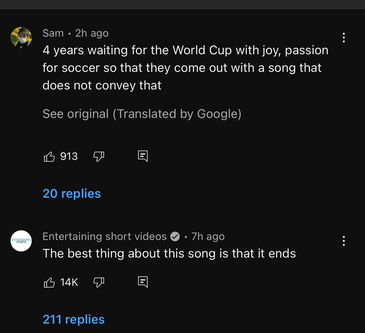 Comments on the video for Tukoh Taka