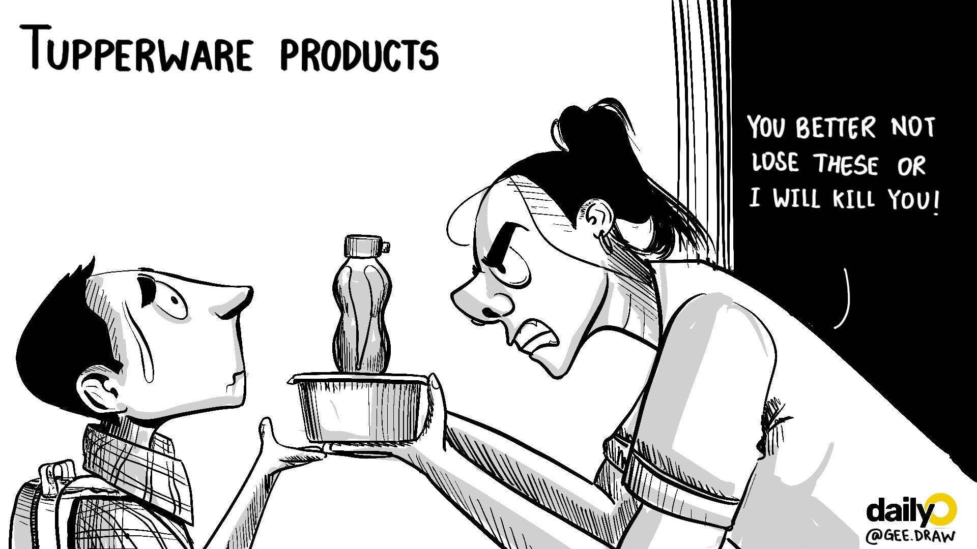 Indians (especially mothers) and their obsession with their favourite Tupperware products is at another level. Indians (especially mothers) and their obsession with their favourite Tupperware products is at another level.